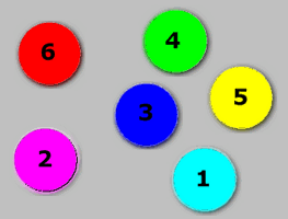 Coloured Buttons